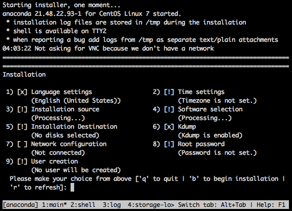 Kvm 仮想化環境 のインストール Centos Rocky Linuxサーバ構築術 文具堂